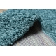 Carpet, Runner SOFFI shaggy 5cm blue - for the kitchen, corridor & hallway