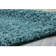 Szőnyeg, Futó szőnyegek SOFFI shaggy 5cm kék - a konyhához és a folyosóra
