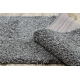 Carpet, Runner SOFFI shaggy 5cm grey - for the kitchen, corridor & hallway