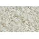 Kulatý koberec SOFFI shaggy 5cm krém