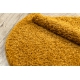 Szőnyeg SOFFI kör shaggy 5cm arany
