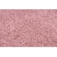 Alfombra SOFFI circulo shaggy 5cm rosado