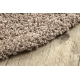 Carpet SOFFI circle shaggy 5cm beige