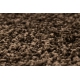Okrúhly koberec SOFFI shaggy 5cm hnedá