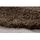 Carpet SOFFI circle shaggy 5cm brown