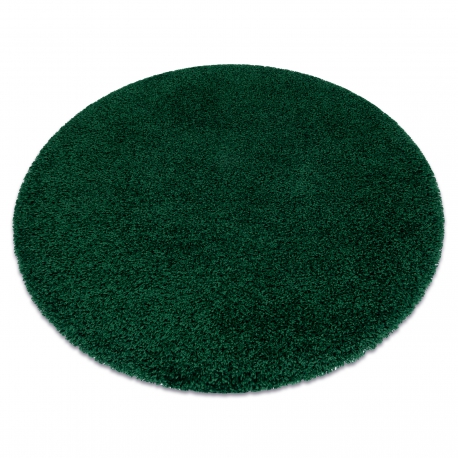 Vaip SOFFI ratas shaggy 5cm pudel roheline