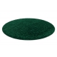 Vaip SOFFI ratas shaggy 5cm pudel roheline