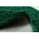 Carpet SOFFI circle shaggy 5cm bottle green