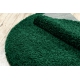 Carpet SOFFI circle shaggy 5cm bottle green