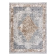 Carpet LIRA E1686 Abstract, structural, modern, glamour - grey / gold