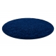 Kilimas SOFFI Apskritas kilimas purvinas 5cm tamsiai mėlyna
