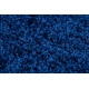 Tappeto SOFFI cerchio shaggy 5cm blu scuro