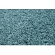 Teppich SOFFI Kreis shaggy 5cm blau
