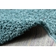 Kulatý koberec SOFFI shaggy 5cm modrý