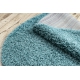 Carpet SOFFI circle shaggy 5cm blue