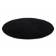 Carpet SOFFI circle shaggy 5cm black