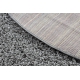 Kulatý koberec SOFFI shaggy 5cm šedá