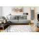 Dywan LIRA E1468 Rozeta, strukturalny, nowoczesny, glamour - szary