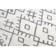 Dywan LIRA E1468 Rozeta, strukturalny, nowoczesny, glamour - szary