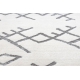 Dywan LIRA E1468 Rozeta, strukturalny, nowoczesny, glamour - szary
