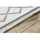 Modern REBEC szőnyeg rojt 51136A - két szintű gyapjú krém