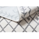 Dywan LIRA E1468 Rozeta, strukturalny, nowoczesny, glamour - szary