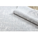 Moderne teppe REBEC frynser 51195A - to nivåer av fleece krem