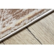 сучасний MEFE килим B402 Vintage - Structural два рівні флісу темно-бежевий