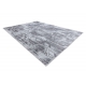 Moderní MEFE koberec B402 - Strukturální, dvě úrovně rouna tmavo-šedý