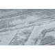 модерен MEFE килим B402 - structural две нива на руно тъмно сив