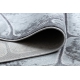 Alfombra MEFE moderna B401 - Structural dos niveles de vellón gris oscuro