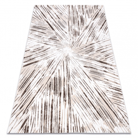 Tappeto moderno MODE 8631 geometrico crema