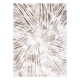 Teppe akryl VALS 0W1733 C56 46 Abstraksjon spatial 3D elfenben / beige