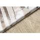 Tappeto moderno MODE 8631 geometrico crema