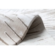 Tappeto moderno MODE 8631 geometrico crema