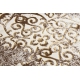 Dywan MEFE nowoczesny 8724 Ornament, vintage przecierany - Strukturalny, dwa poziomy runa beż / złoty