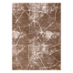 Modern MEFE carpet 2783 Marble - structural two levels of fleece dark beige