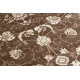 Modern covor MODE 8377 abstractizare crem / negru