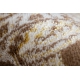 Moderne MEFE Teppe 2312 Ornament, ramme - strukturell to nivåer av fleece mørk beige