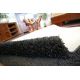 Carpet - wall-to-wall SHAGGY 5cm black