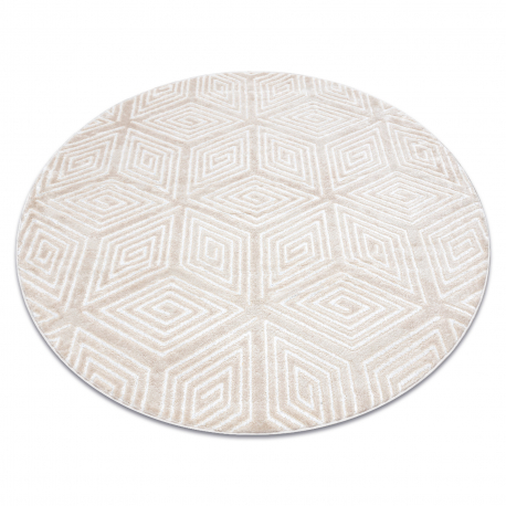 Modern covor MODE 8531 abstractizare crem / negru