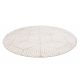 Modern covor MODE 8531 abstractizare crem / negru