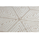 Modern covor MODE 8531 abstractizare crem / negru