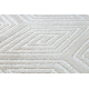 Modern covor MODE 8531 abstractizare crem / negru