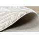 Modern covor MODE 8531 abstractizare crem / negru