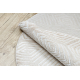 Modern covor MODE 8531 abstractizare crem / negru