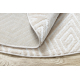 Modern covor MODE 8531 abstractizare crem / negru