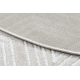 Modern covor MODE 8531 abstractizare crem / negru
