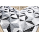 Δρομέας ARGENT Τρίγωνα 3D - W6096 γκρι / μαύρο