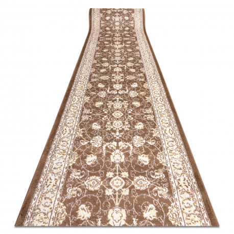 Alfombra de pasillo Structural MEFE 2312 Ornamento, marco dos niveles de vellón beige